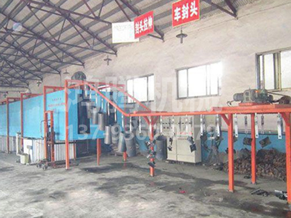 前处置喷淋出产线